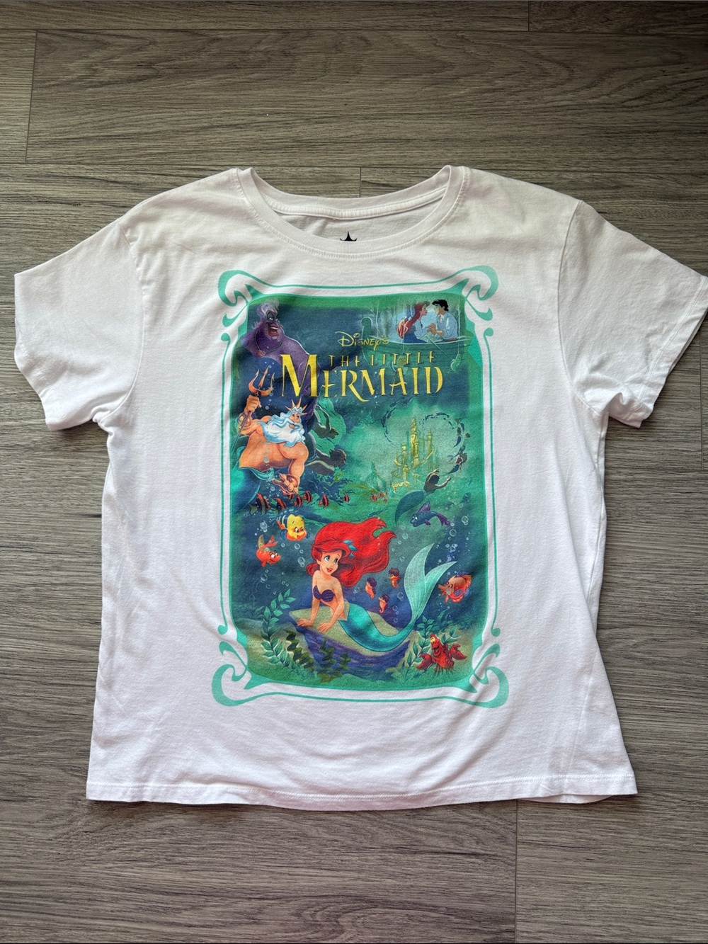 Disney The Little Mermaid Graphic Tee Size XL